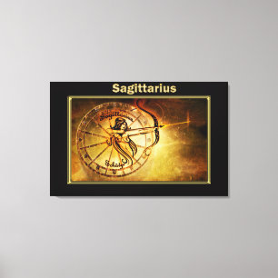 Toile Sagittarius Zodiac Astrologie