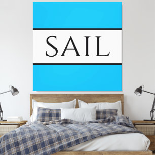 Toile SAIL Sporty Large Bleu Bleu Bleu Bleu Bleu Bleu St