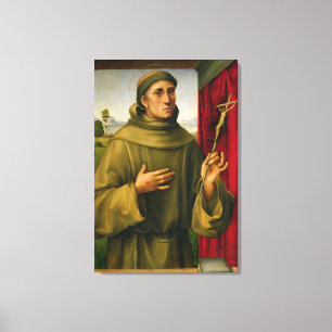 Toile Saint François d'Assise, c.1490 (température sur p