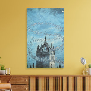 Toile Saint Gilles - Ses Cloches par Charles Altamont Do