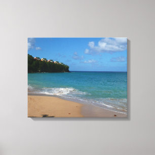Toile Saint Lucia Beach Paysage tropical