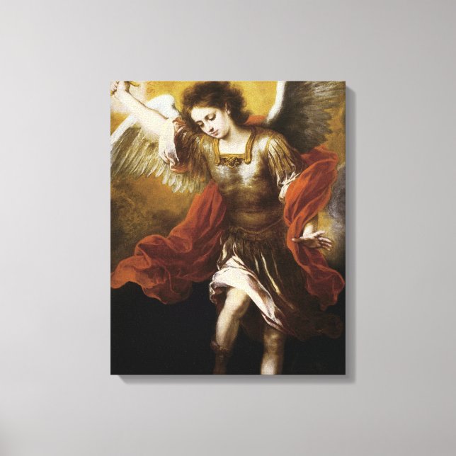 Toile Saint Michael par Murillo (Recto)