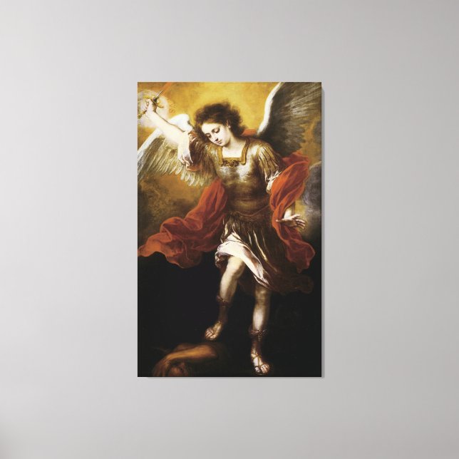 Toile Saint Michael par Murillo (Recto)