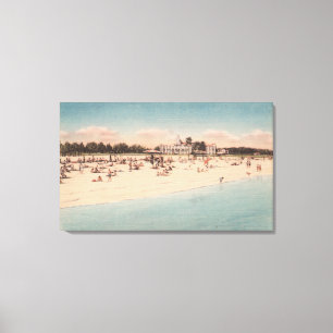 Toile Saint-Pétersbourg, FL - Vue du front de mer