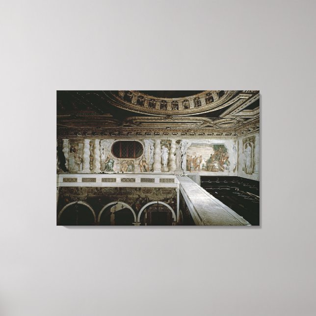 Toile Saint Sébastien devant l'Empereur, son Martyre am (Recto)