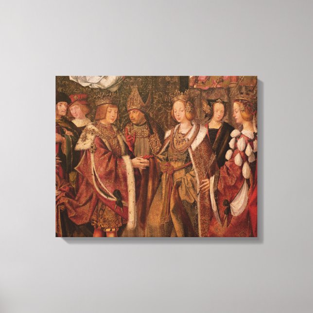 Toile Saint Ursula et Prince Etherius (Recto)