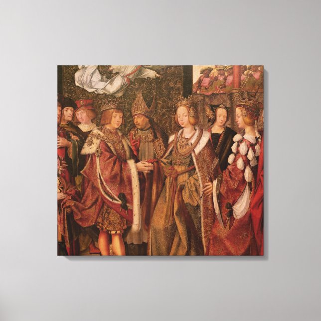 Toile Saint Ursula et Prince Etherius (Recto)