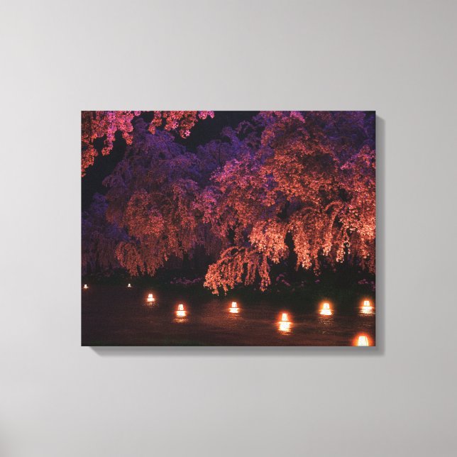Toile Sakura (Nuit) (Recto)