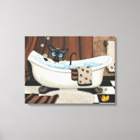 Salle de bain pour chats de Siamese ArT par BiHrLe