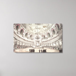 Toile Salle de concert à Venise, XVIIIème siècle