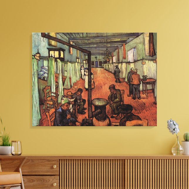 Toile Salle d'hôpital à Arles par Vincent van Gogh (Insitu(Salon))