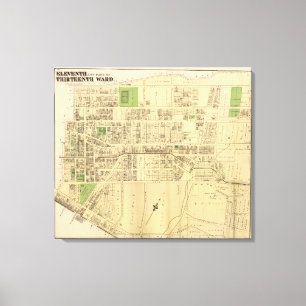 Toile Salles 11, 13 de Pittsburgh, Pennsyvania
