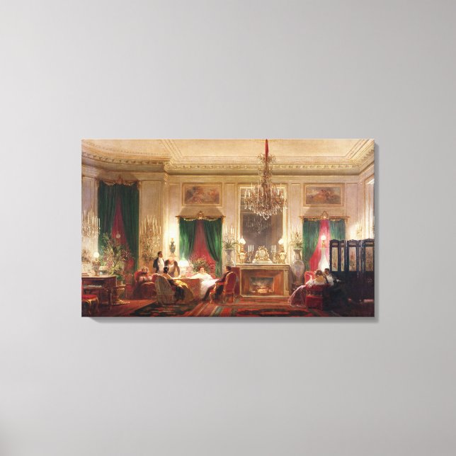 Toile Salon de la princesse Mathilde Bonaparte (Recto)