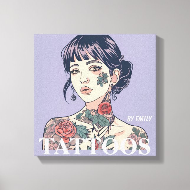 Toile Salon de tatouages (Recto)