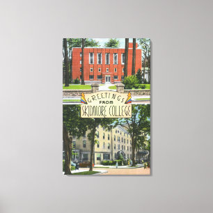 Toile Salutations des scènes d'université de Skidmore