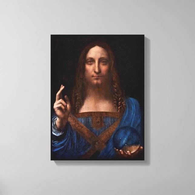 Toile salvador mundi par leonardo da vinci (Recto)
