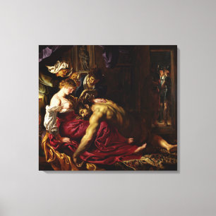 Toile Samson et Delilah par Peter Paul Rubens