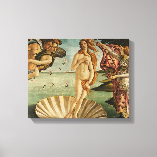 Toile Sandro Botticelli - La naissance de Vénus (Recto)