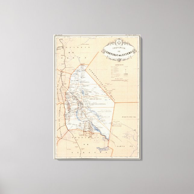 Toile Santiago del Estero, Argentine (Recto)