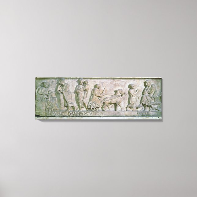 Toile Sarcophage de Cornelius Statius (Recto)