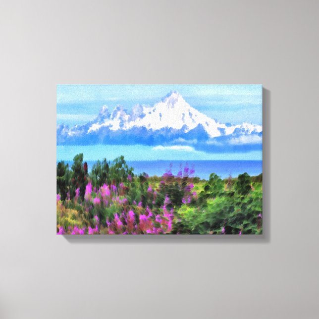 Toile Sauvage de l'Alaska (Recto)