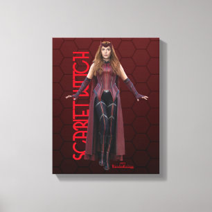 Toile Scarlet Witch Caractère Art