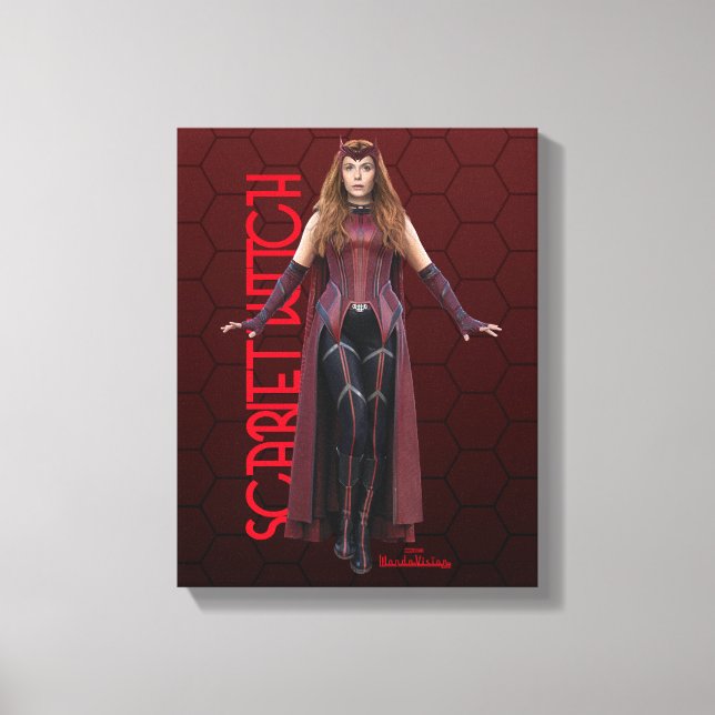 Toile Scarlet Witch Caractère Art (Recto)