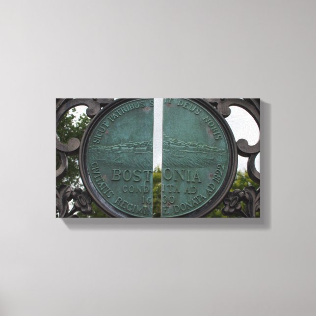 Toile Sceau de Boston (Recto)