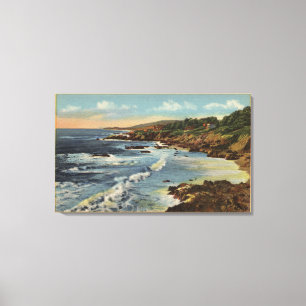Toile Scène côtière californienne de CaliforniaBeauti