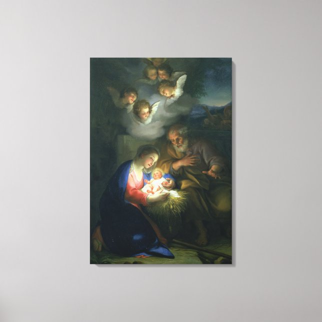 Toile Scène de la Nativité (Recto)