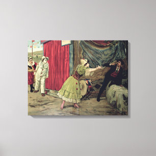 Toile Scène de l'opéra 'Pagliacci