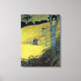 Toile Scène de récolte