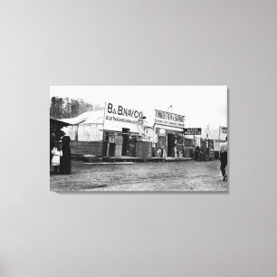 Toile Scène de rue photographie à Anchorage, Alaska