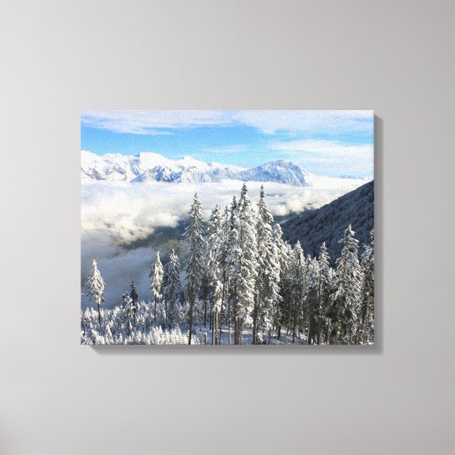 Toile Scène hivernale (Recto)