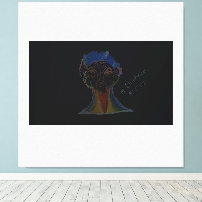 Toile Sci-fi Hybrid Stretched Canvas  (Insitu (Plancher de Bois))