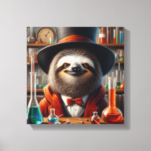 Toile Scientifique Paresseux Fou