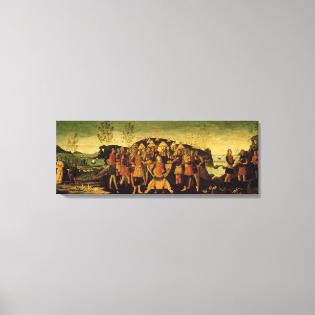 Toile Scipio Africanus, Général romain (Recto)