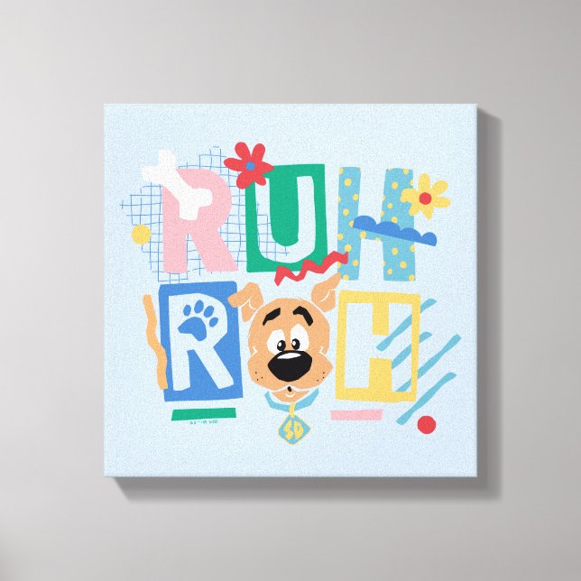 Toile Scooby-Doo | Ruh Roh Baby Scooby-Doo (Recto)