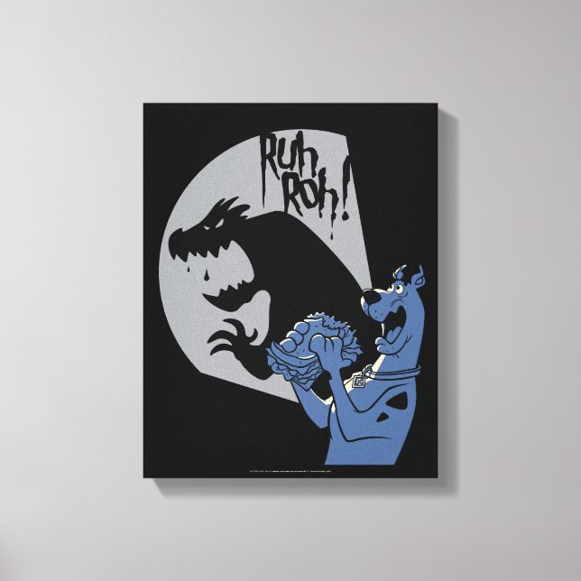 Toile Scooby-Doo Snack de minuit "Ruh Roh !" (Recto)