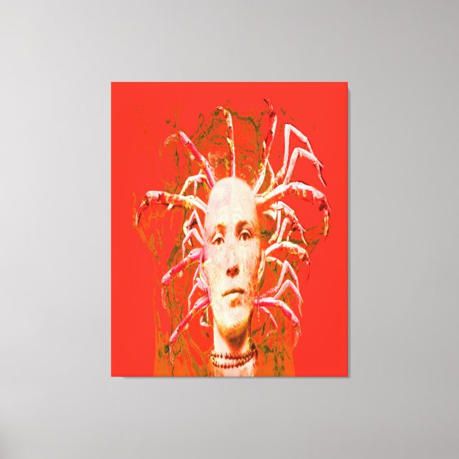 Toile Scorpion Rouge (Recto)