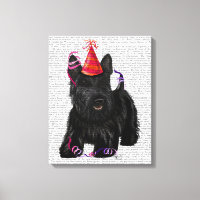 Scottish Terrier et Casquette de fête