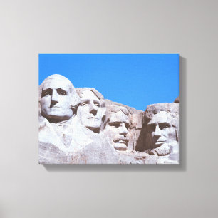Toile Sculpture du Mont Rushmore dans le Dakota du Sud