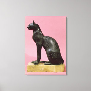 Toile Sculpture d'un chat, défunte période