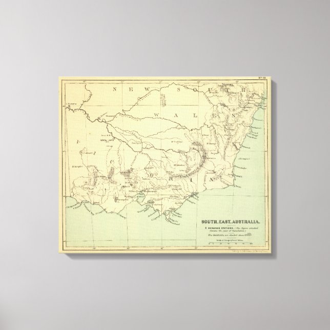 Toile SE Australie (Recto)