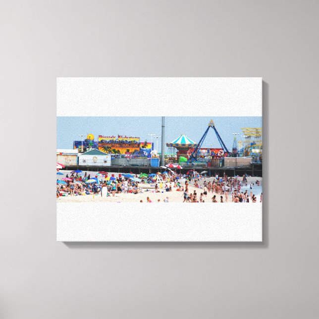 Toile Seaside Heights New Jersey (Recto)