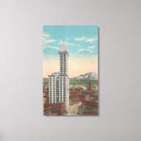 Seattle, WASmith Tower View & Mt Rainier