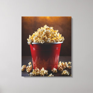 Toile Seau de pop-corn