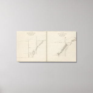 Toile Sections du nord et de sud