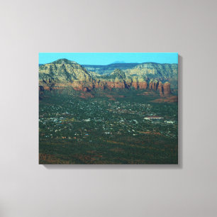Toile Sedona et Coffee Pot Rock d'en haut