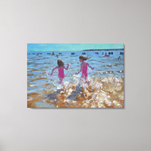 Toile S'effondrer dans la mer Clacton. 2014